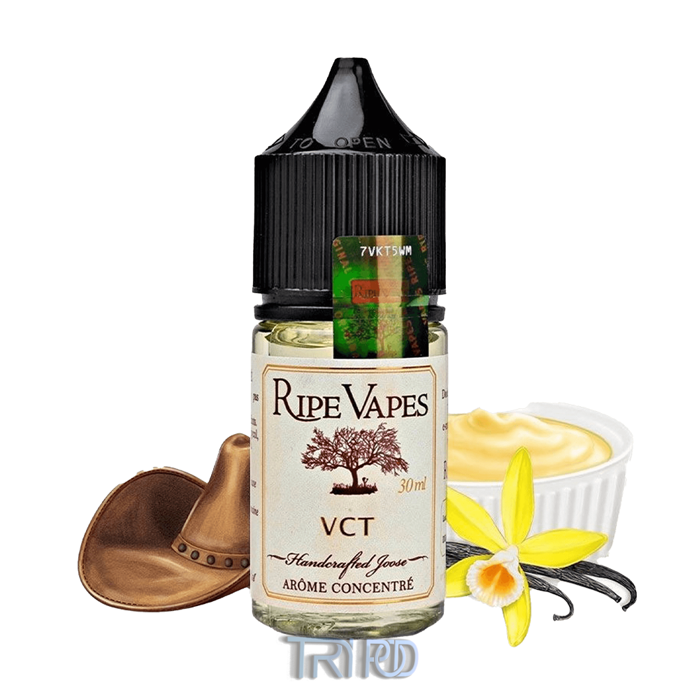سالت تنباکو کاستارد وانیل رایپ ویپز RIPE VAPES VCT