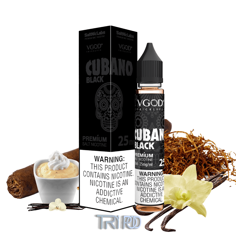 سالت نیکوتین کوبانو بلک ویگاد VGOD CUBANO BLACK