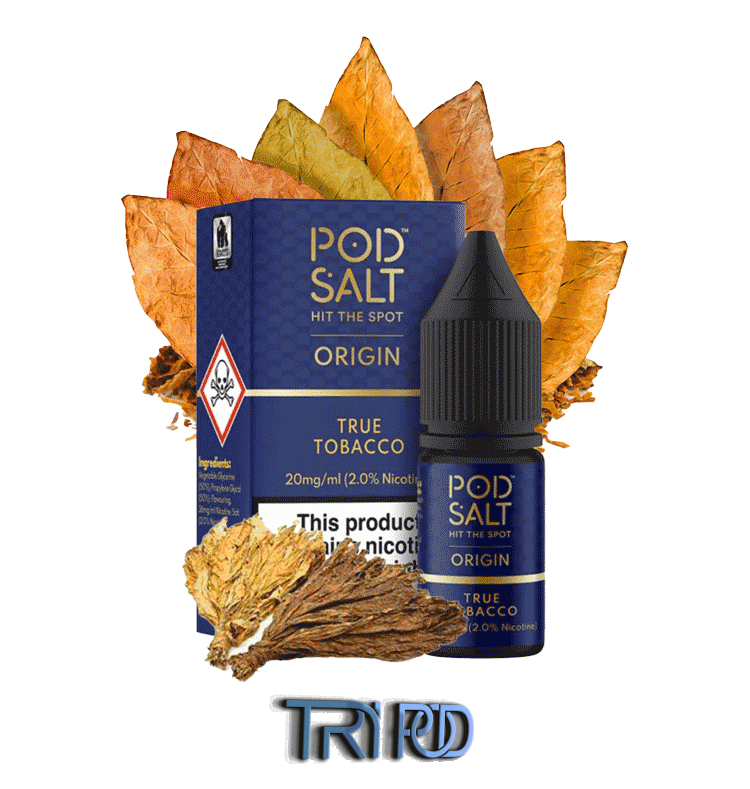 سالت تنباکو پاد سالت POD SALT TRUE TOBACCO