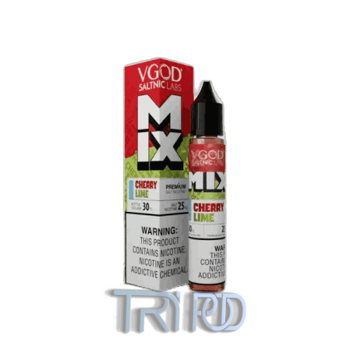 سالت سری جدید گیلاس لیمو یخ کمپانی ویگاد | VGOD MIX Iced Cherry Lime SaltNic 30ml