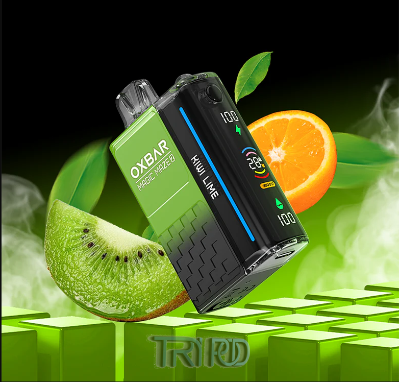 پاد یکبار مصرف کیوی لیمو OXBAR magic maze2