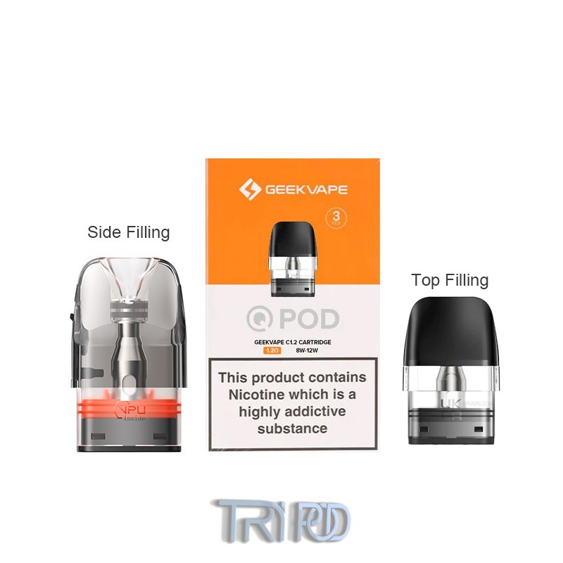 کارتریج کیو گیک ویپ GEEKVAPE Q CARTRIDGE (side fill version)