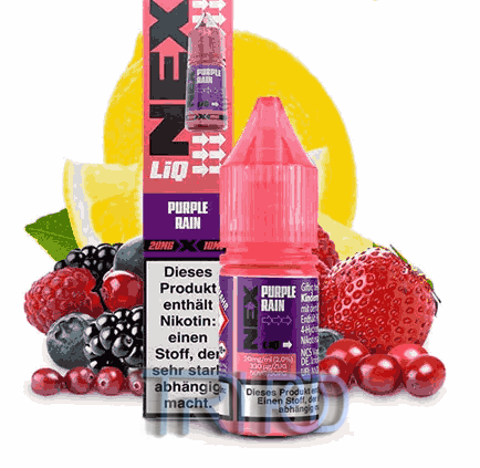 سالت تمشک بلوبری پادسالت Pod Salt NexLiQ Purple Rain