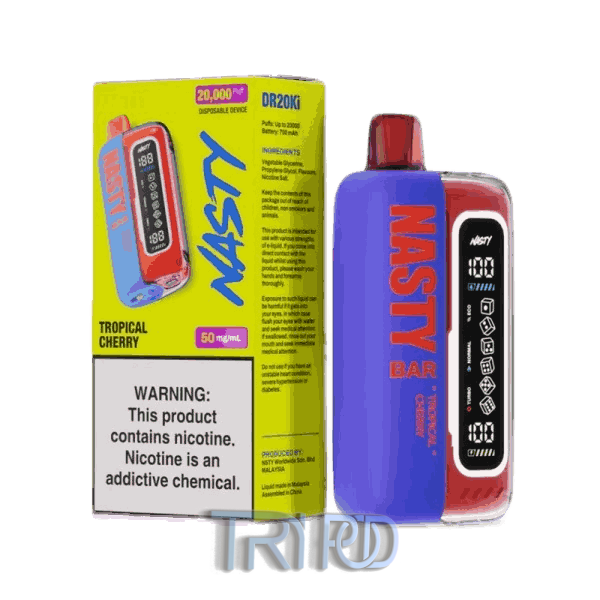 پاد یکبار مصرف 20000 پاف نستی NASTY DR20KI DISPOSABLE POD