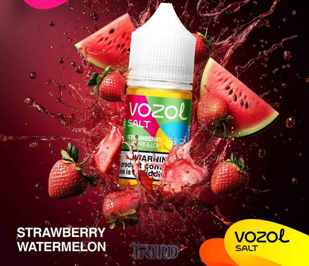 جویس توت فرنگی و هندوانه وزول Vozol Strawberry Watermelon